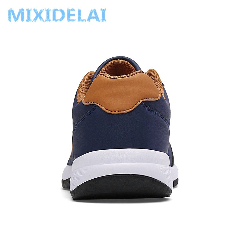 Men Sneakers Casual Shoes Breathable Lace up Casual Shoes