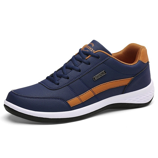 Men Sneakers Casual Shoes Breathable Lace up Casual Shoes