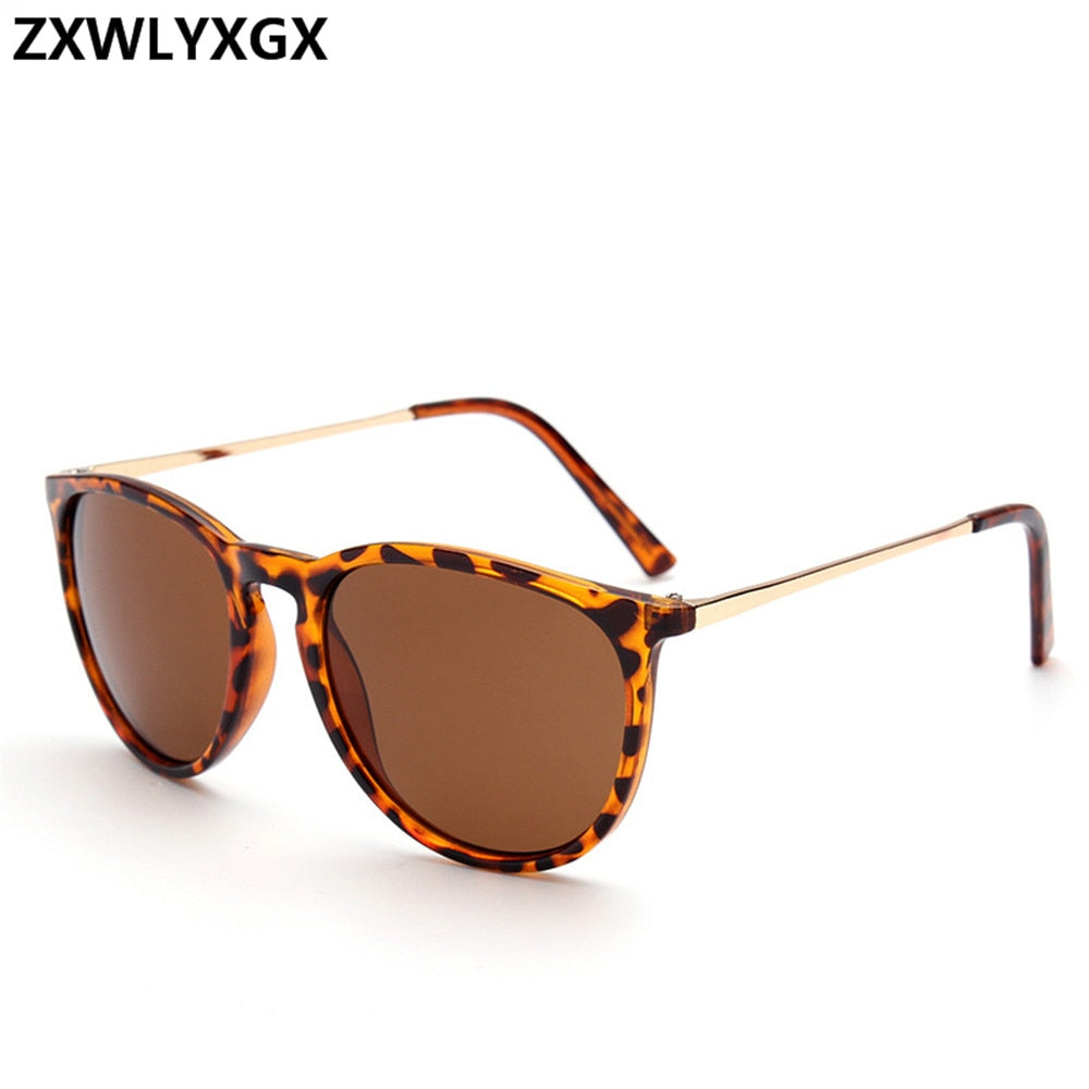 Retro Male Round Sunglasses Women