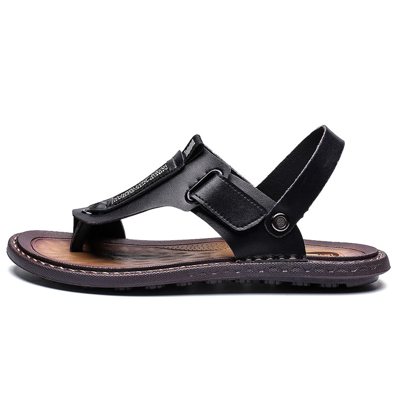 Outdoor Flip Flops Men Comfortable Shoes Breathable Beach Shoes Sandals