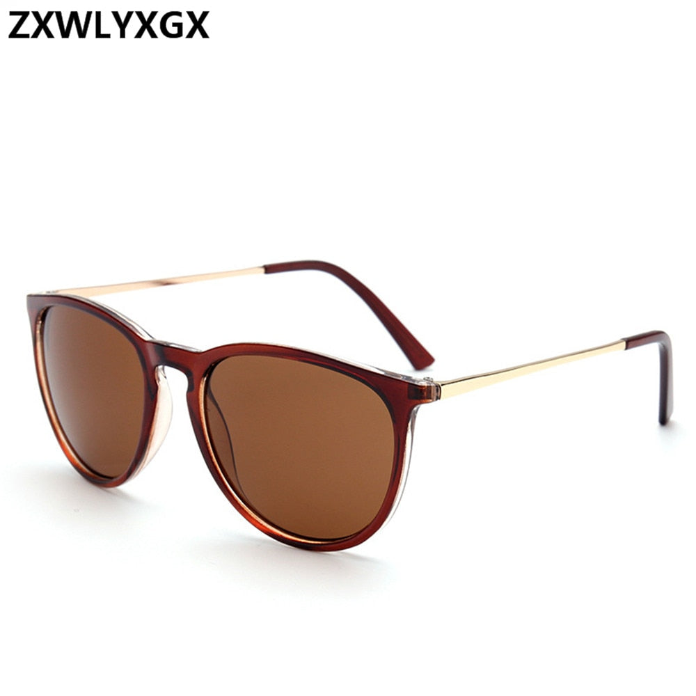 Retro Male Round Sunglasses Women