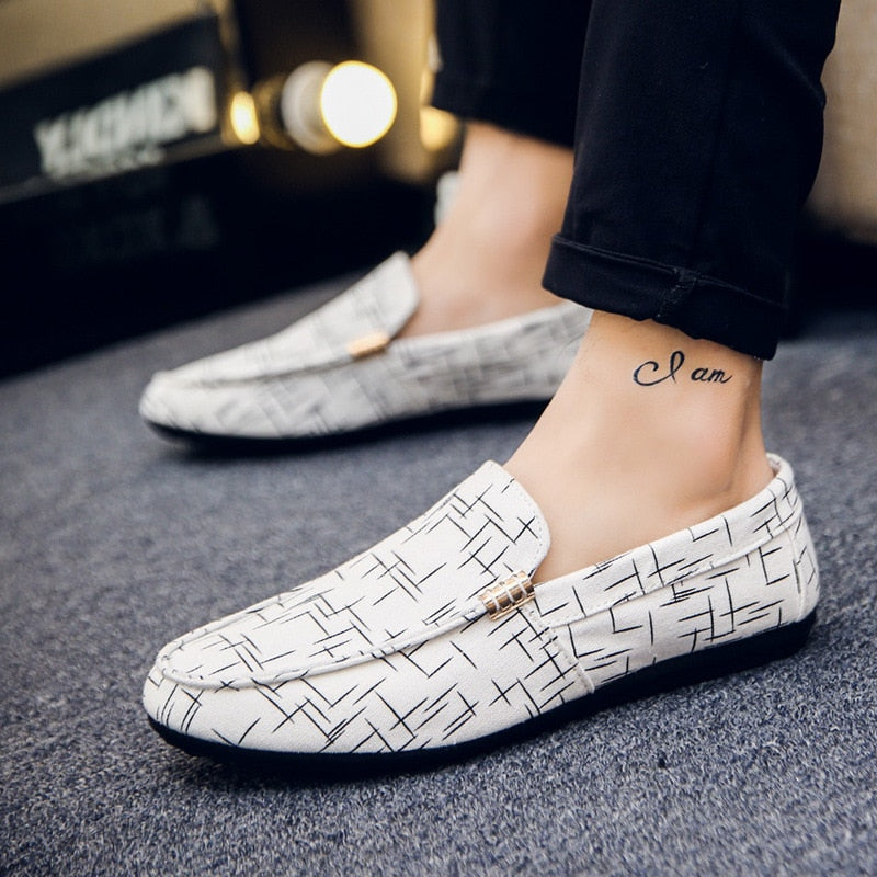 Men Loafers Shoes Casual Light Shoes Breathable Fashion Flat Footwear