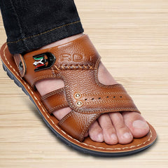 Men Sandals Shoes Outdoor Sandals Shoes Two Uses Men's sandals Slippers