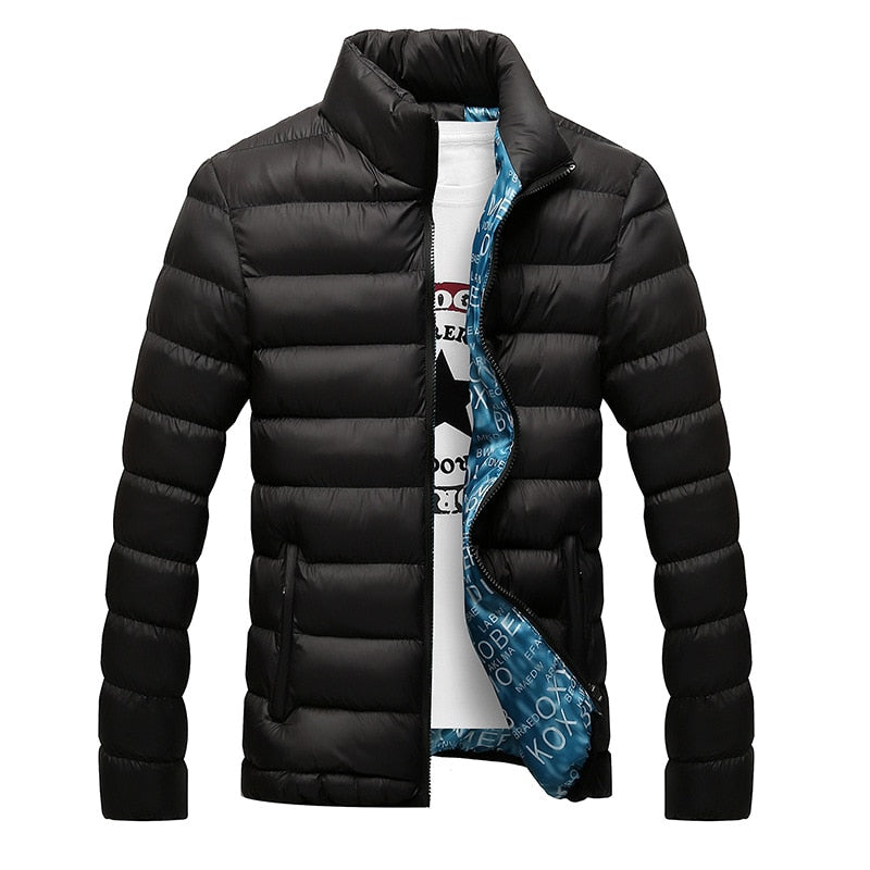 Winter Jackets Men Winter Warm Slim Coats Casual Windbreaker Jackets