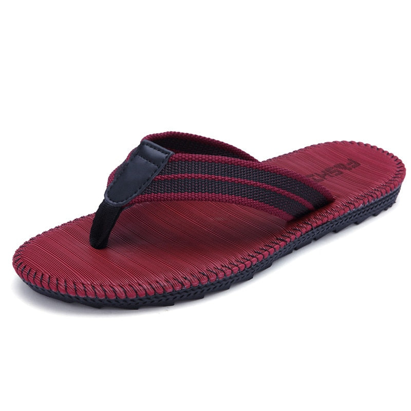 Men Flip Flops Slippers Non-Slip Beach Cool Clip Outside Slides