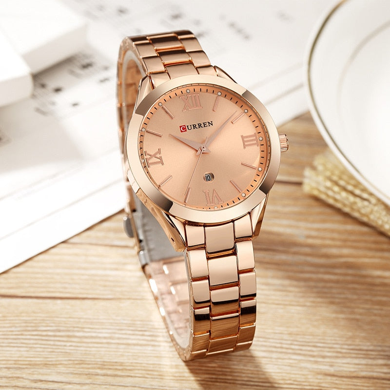 Gold Watch Women Watches Ladies Creative Steel Bracelet Watches