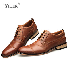 Men Dress shoes formal business shoes wedding shoes Lace-up