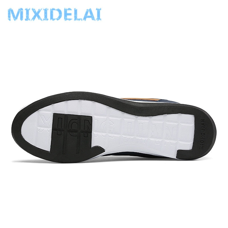 Men Sneakers Casual Shoes Breathable Lace up Casual Shoes