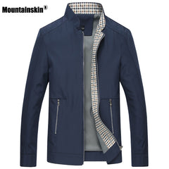 Men Jackets Casual Coats Stand Collar Bomber Jackets