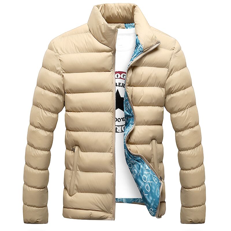 Winter Jackets Men Winter Warm Slim Coats Casual Windbreaker Jackets