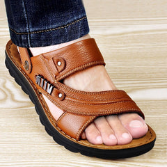 Men's Beach Shoes Sandals Non-slip Men's Slippers Breathable