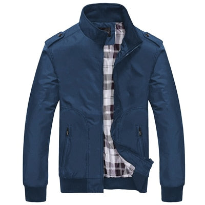 Mens Jackets Coats Sportswear Stand Collar Slim Jackets Bomber Jackets