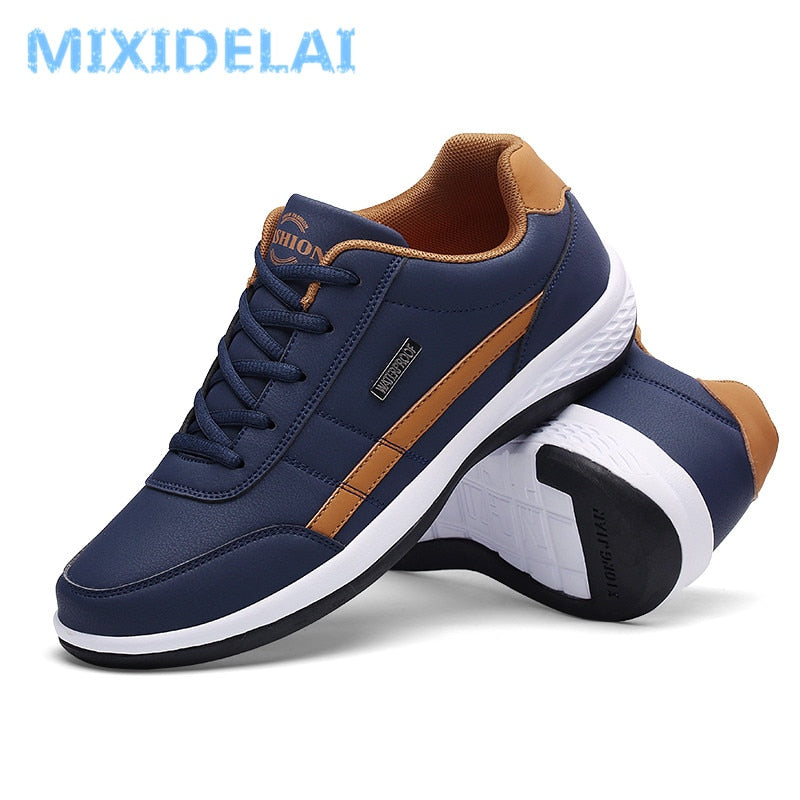 Men Sneakers Casual Shoes Breathable Lace up Casual Shoes