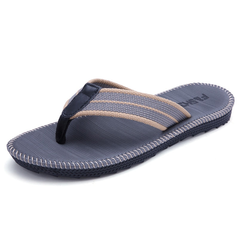 Men Flip Flops Slippers Non-Slip Beach Cool Clip Outside Slides