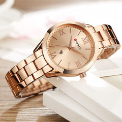 Gold Watch Women Watches Ladies Creative Steel Bracelet Watches