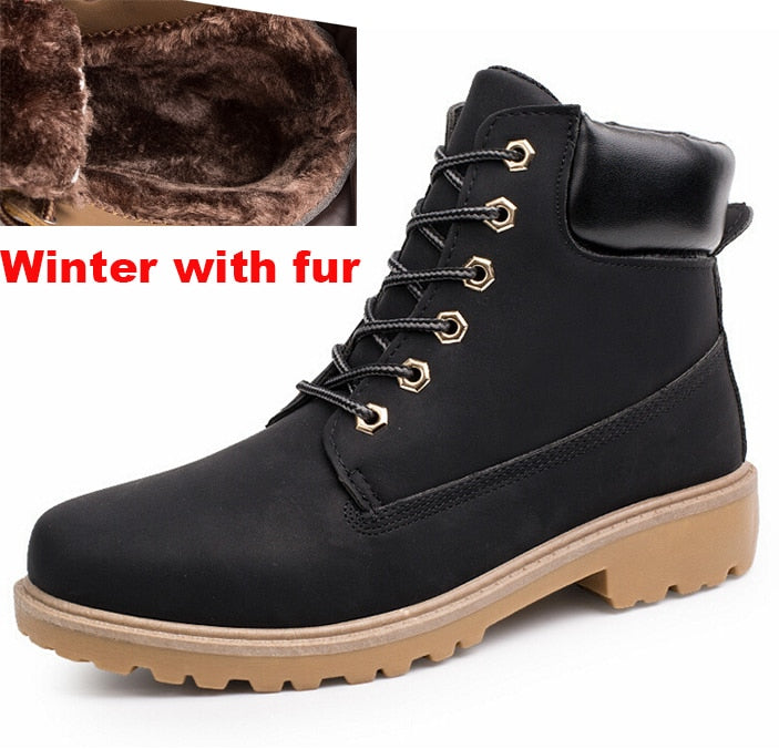 Men Boots Snow Outdoor Casual boots Lover Autumn Winter