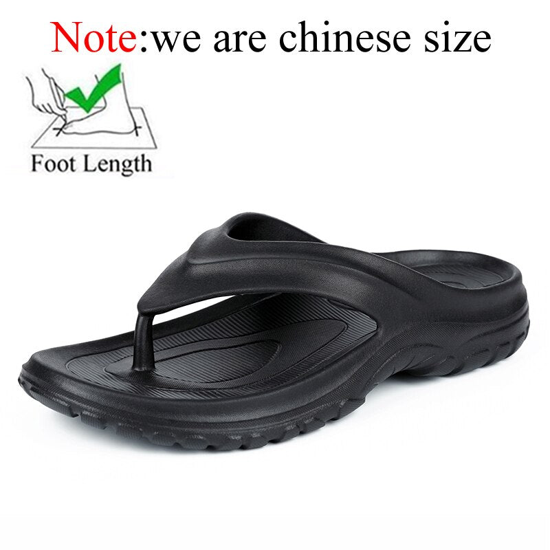 Summer Men Flip Flops Rubber Slippers Beach