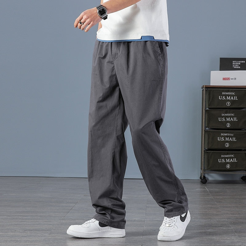 Summer Men's Loose Plus Size Casual Pants