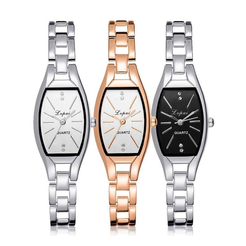 Fashion Watches Women Waterproof Rose Gold Lady Quartz