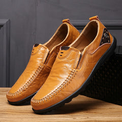 Men Casual Shoes Soft Flats men Loafers Breathable Driving Shoes