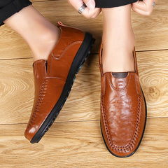 Men Casual Shoes Soft Flats men Loafers Breathable Driving Shoes