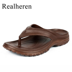 Summer Men Flip Flops Rubber Slippers Beach