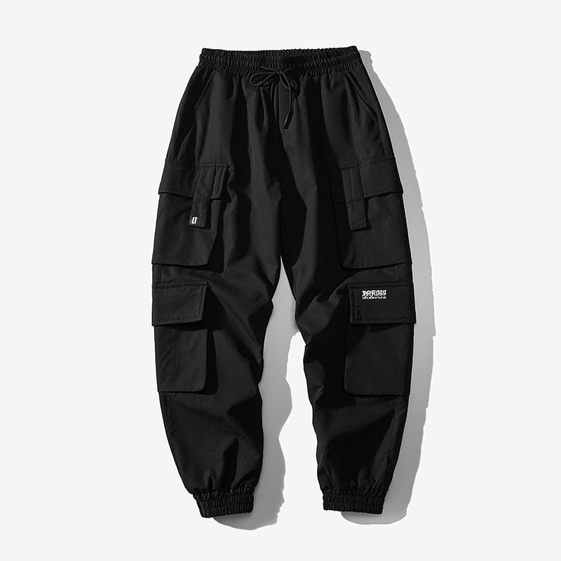 Joggers Pants Men Cargo Pants Hip Hop Casual Pockets Sweatpants Trousers