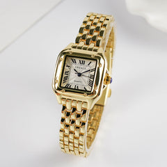 Fashion Square Watches Brand Ladies Quartz Wristwatch Classic