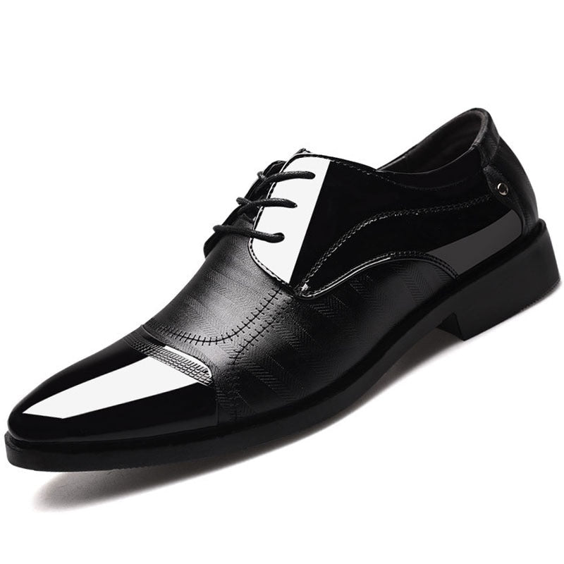 Business Shoes Men Breathable Shoes Rubber Formal Dress Shoes