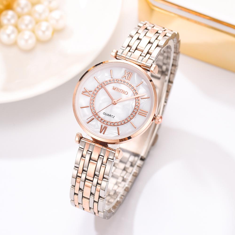 Crystal Women Bracelet Watches Fashion Diamond Ladies Quartz