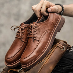 Men Casual Shoes Work Boots Business Casual Sneakers