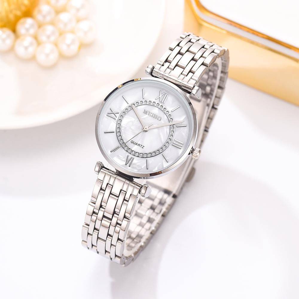 Crystal Women Bracelet Watches Fashion Diamond Ladies Quartz