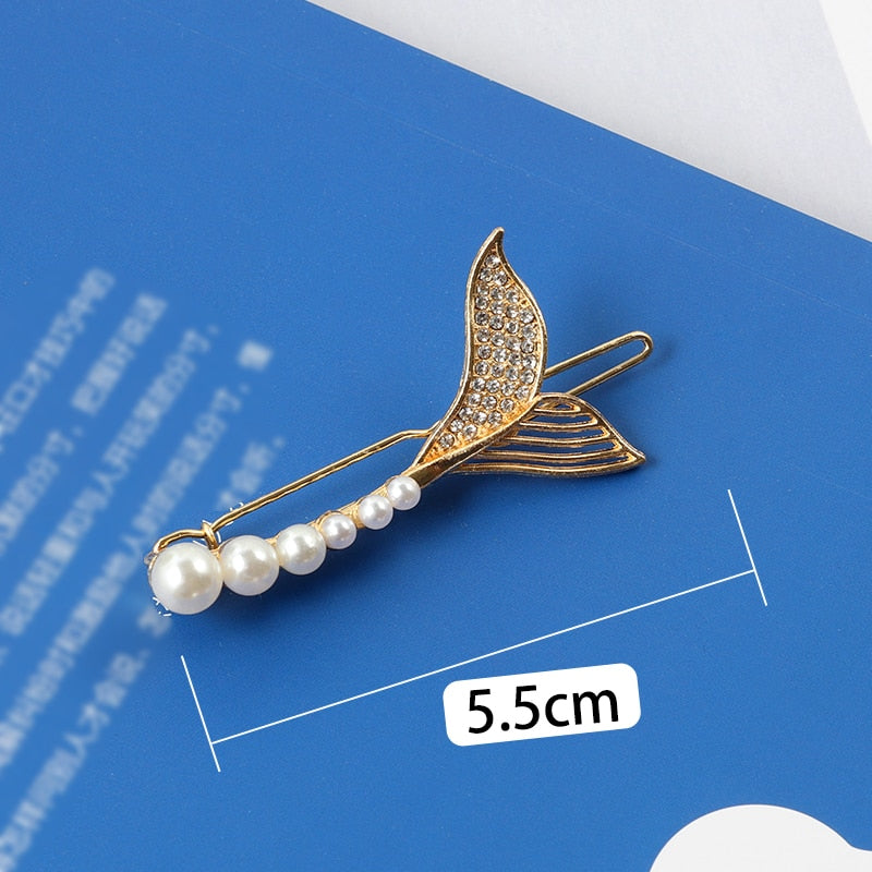 Women Shining Crystal Rhinestone Luxury Hair Clip