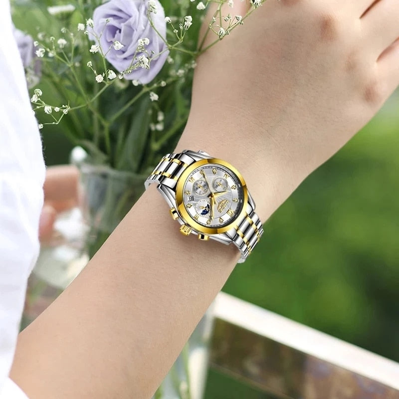 Women Watches Ladies Creative Steel Women Bracelet Watch