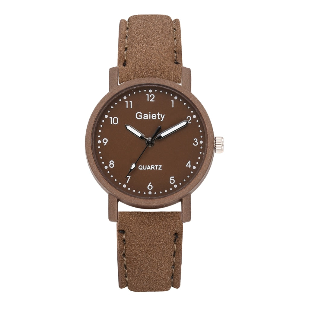 Strap Watch Casual Ladies Quartz Wristwatch Female Bracelet