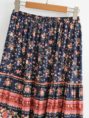 Long Skirt Hippie Women Swing Skirts Holiday Beach