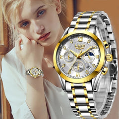 Women Watches Ladies Creative Steel Women Bracelet Watch