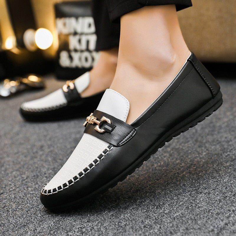 Spring Autumn Men Casual Shoes Soft Sole Simple Loafers