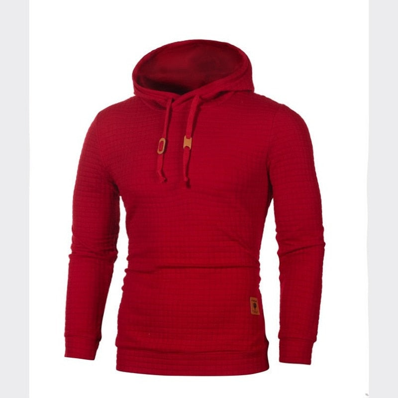 Warm Knitted Sweater Men Casual Hooded Pullover Sweatercoat