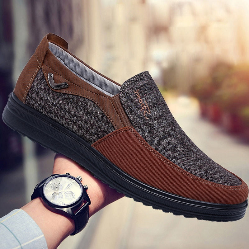 Shoes Men Classic Loafers Casual Shoes Breathable Flat Shoes Sneakers