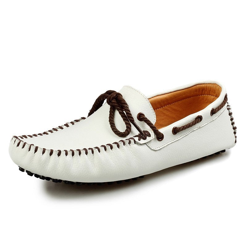 Loafers Shoes Men Low Cut Lacing Casual Shoes Drive