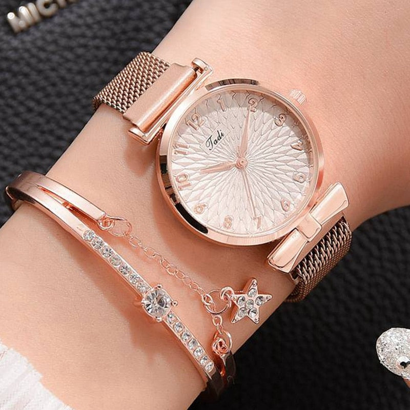 Women Bracelet Quartz Watches  Ladies Sports Dress Wrist Watch