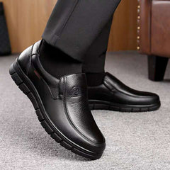 Men's Head Soft Anti-slip Rubber Loafers Shoes Casual Autumn Winter