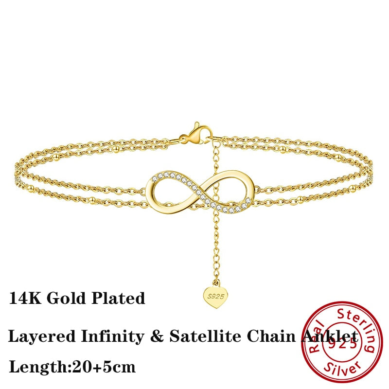 Chain Anklets for Women Fashion Adjustable