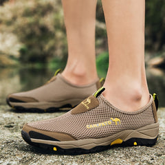 Shoes Men Sneakers Lightweight Breathable Footwear Slip-On Comfortable