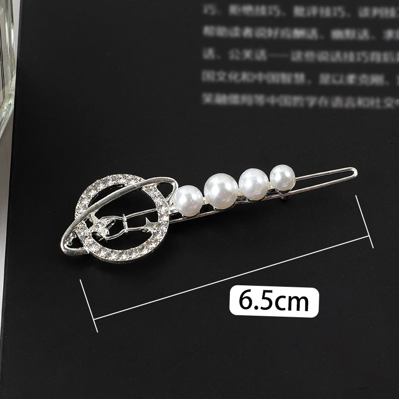 Women Shining Crystal Rhinestone Luxury Hair Clip