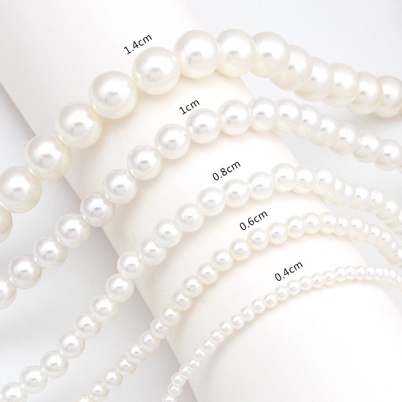 Pearl Beads Choker Clavicle Chain Necklace