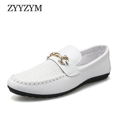 Spring Autumn Men Casual Shoes Soft Sole Simple Loafers