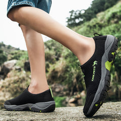 Shoes Men Sneakers Lightweight Breathable Footwear Slip-On Comfortable