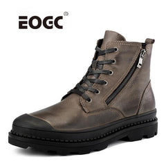 Men Boots Natural Autumn And Winter Shoes WaterProof Shoes Ankle Boots